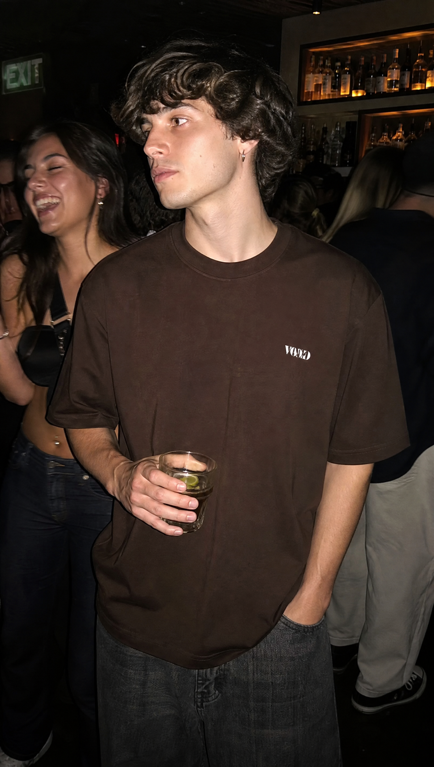 Voyd Get Dirty Brown T-shirt