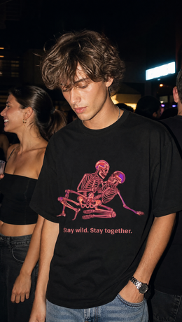 Voyd Wild Till the End Black T-shirt