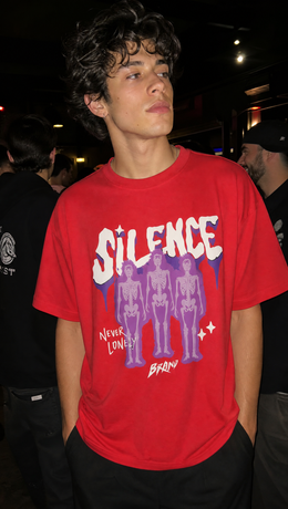 Voyd Cracked Identity Red T-shirt