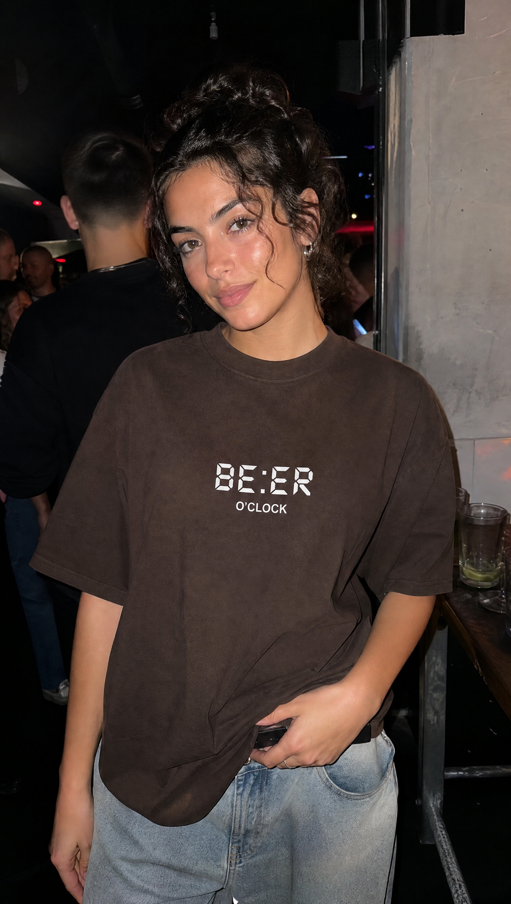 Voyd Dead But Vibing Brown t-shirt