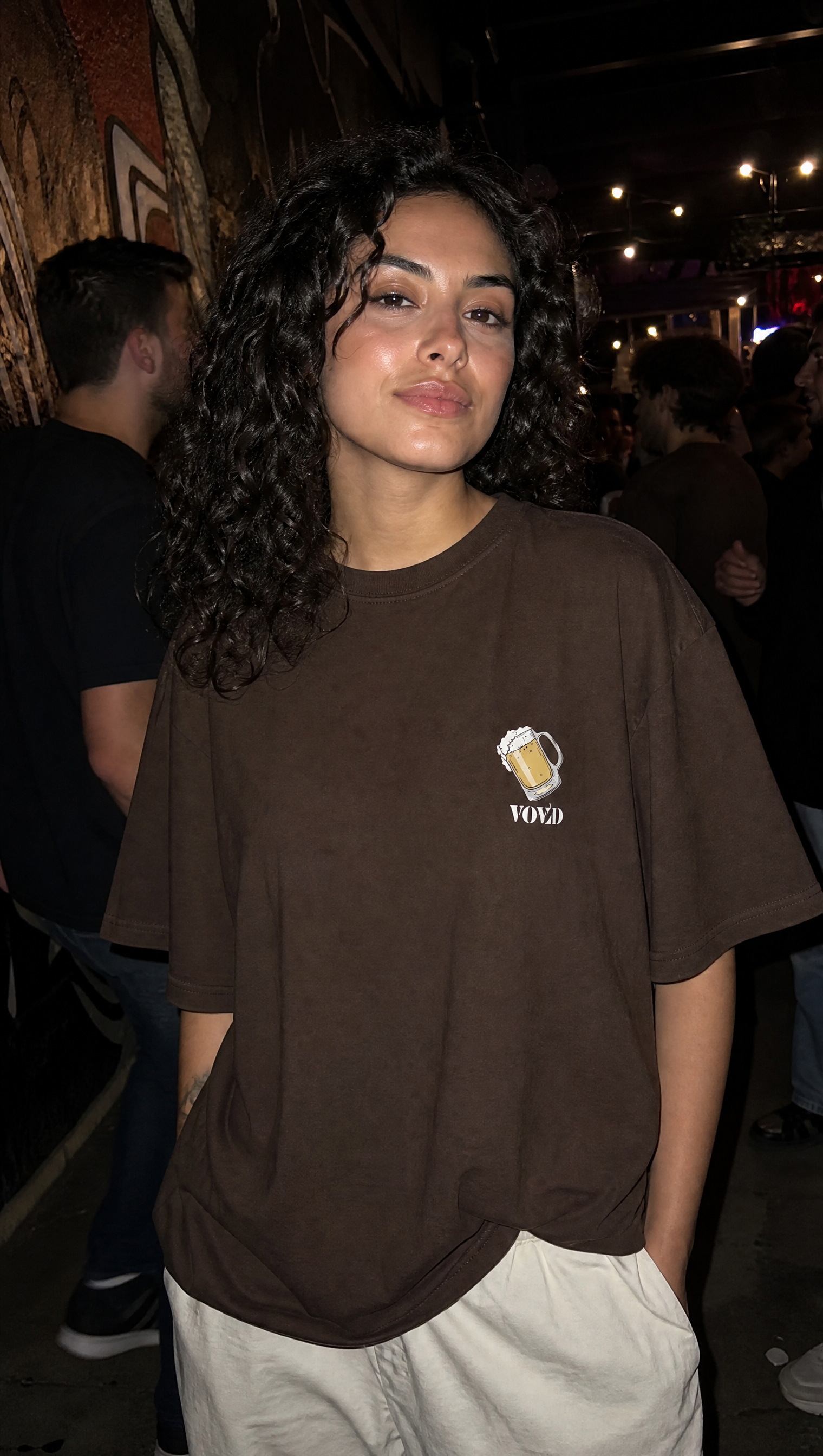 Voyd Beer Mode Brown t-shirt