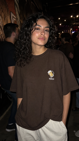 Voyd Beer Mode Brown t-shirt