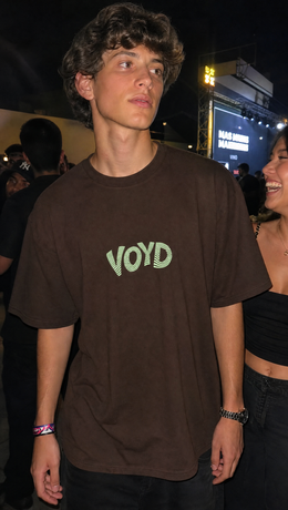 Voyd Wild Side Brown T-shirt
