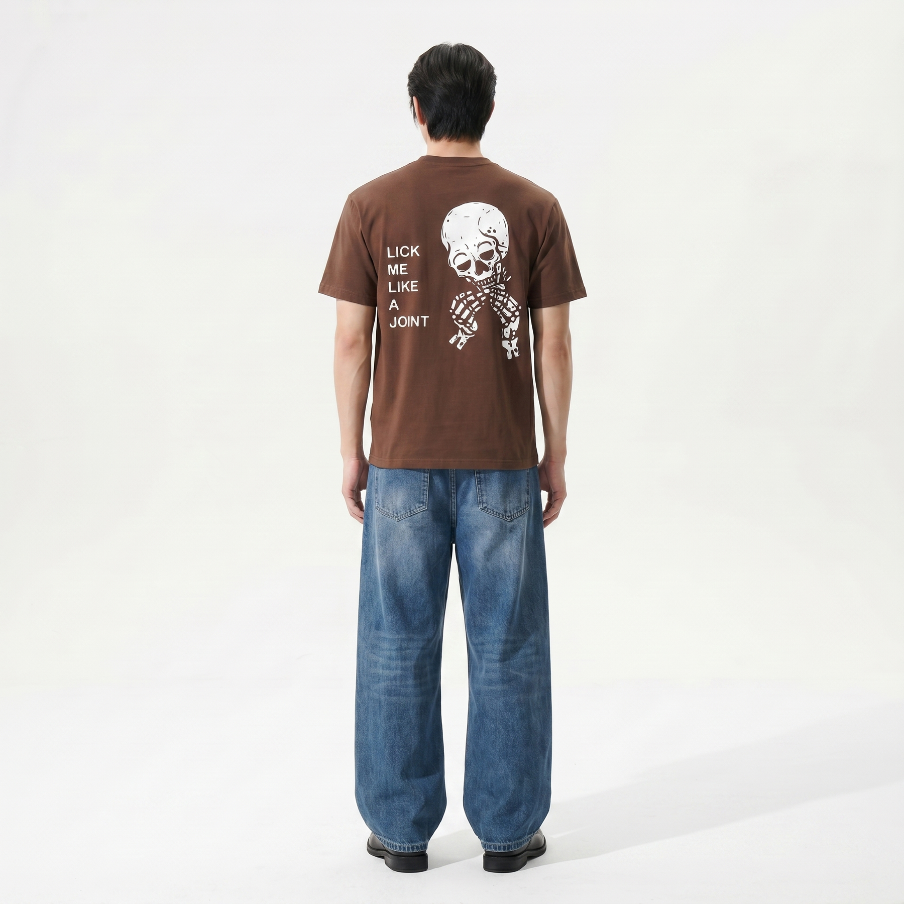 Voyd Like a Joint Brown T-shirt