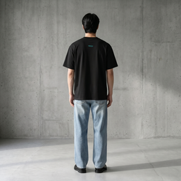 Voyd Abstract Alley Black T-shirt