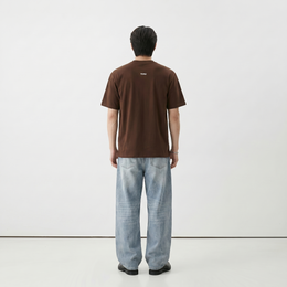 Voyd AM PM Routine Brown t-shirt
