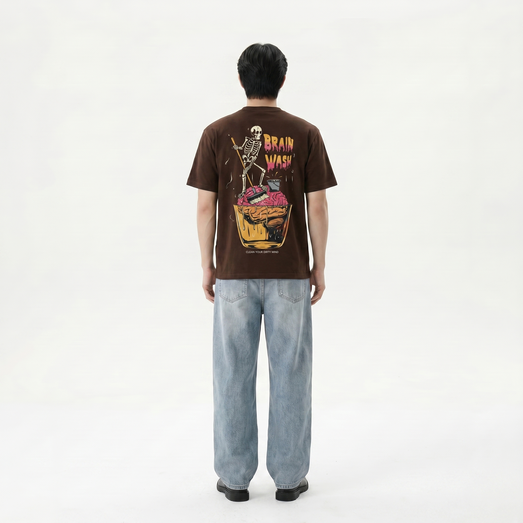 Voyd Bad Brains Brown t-shirt