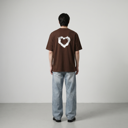 Voyd Subtle Signal Brown T-shirt