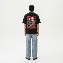 Voyd Skeleton Love Black t-shirt
