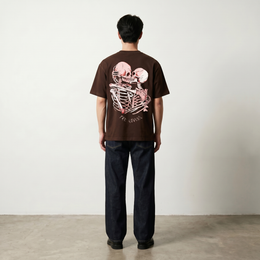 Voyd Midnight Affection Brown T-shirt