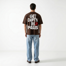 Voyd Get Dirty Brown T-shirt
