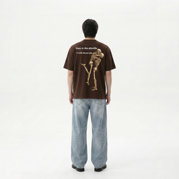 Voyd Bone to Be Yours Brown T-shirt