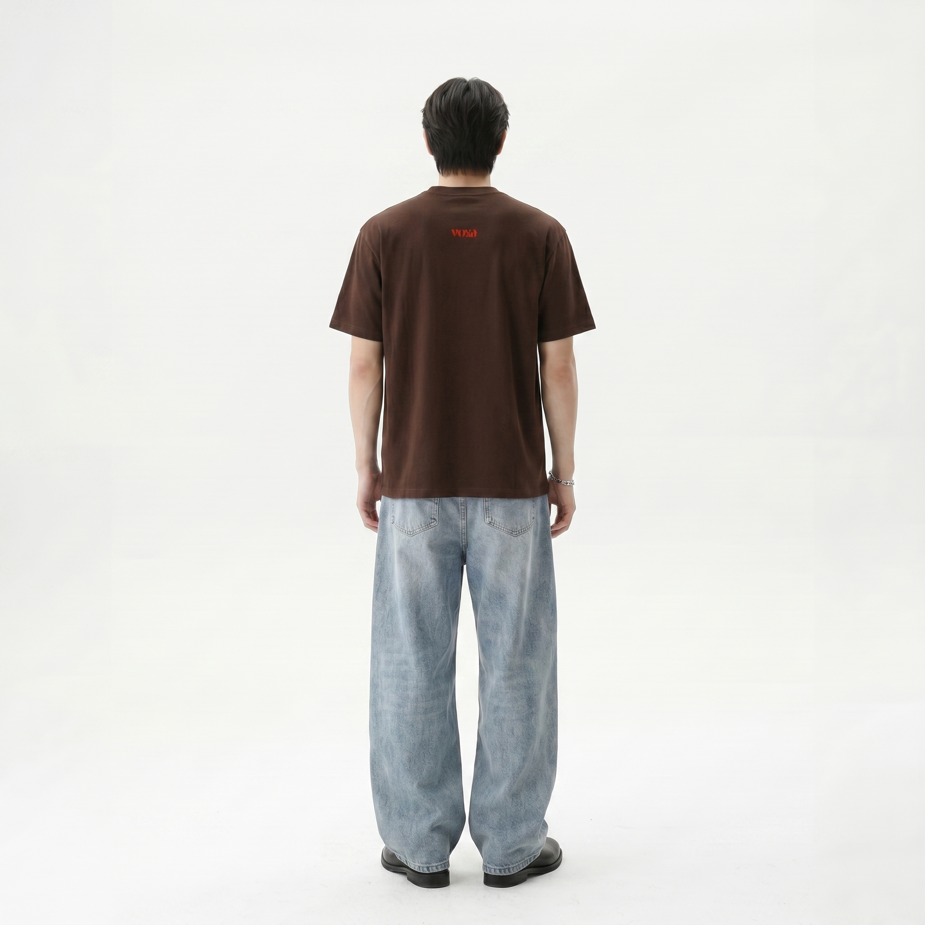 Voyd Stressed Out Brown T-shirt