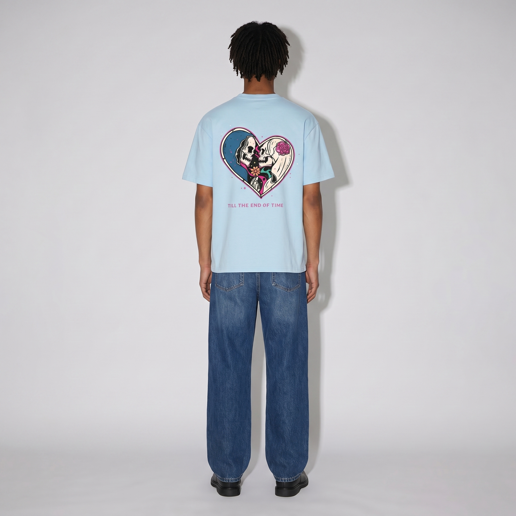 TILL VOYD LIGHT BLUE T-SHIRT