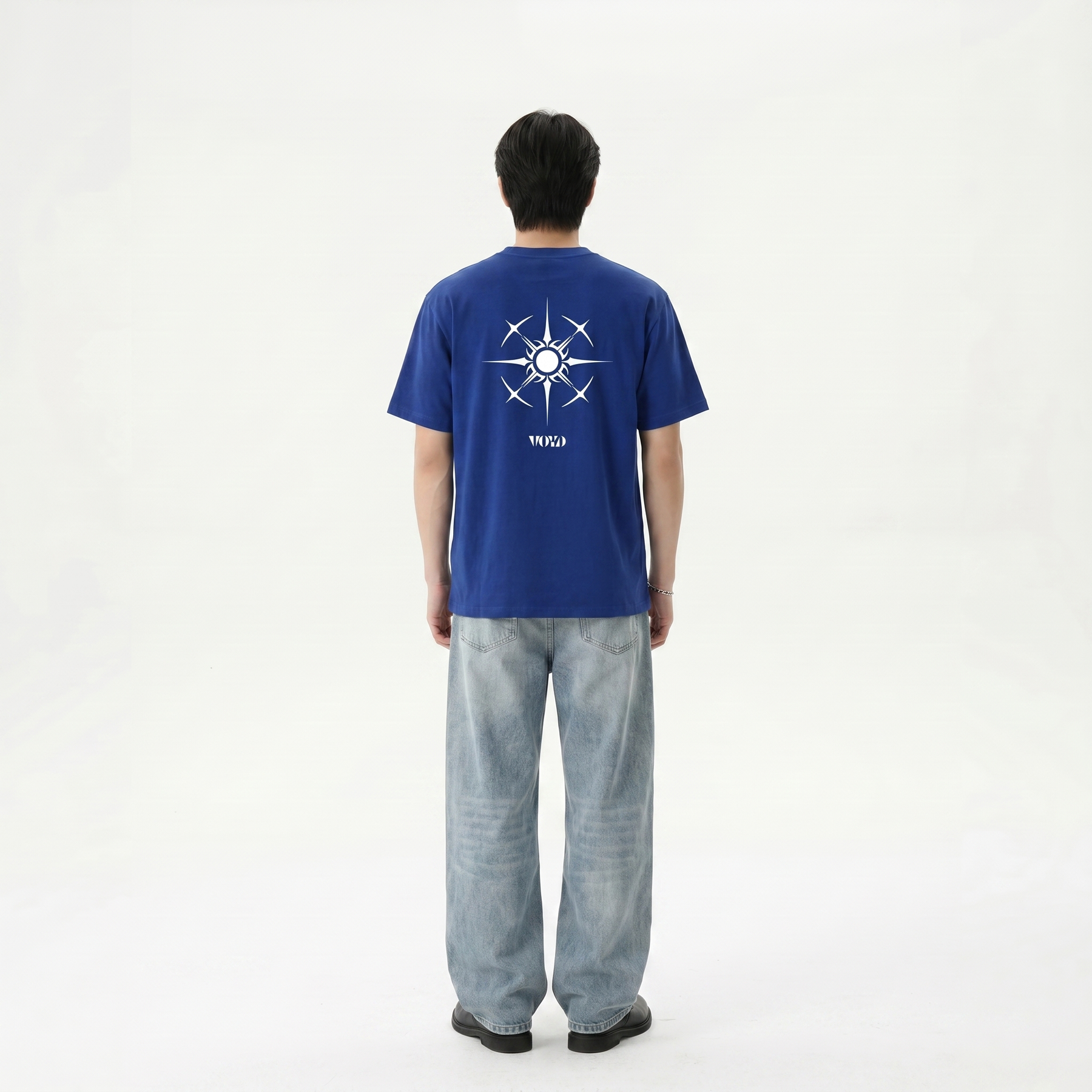 Voyd Lovers in Noir Blue T-shirt