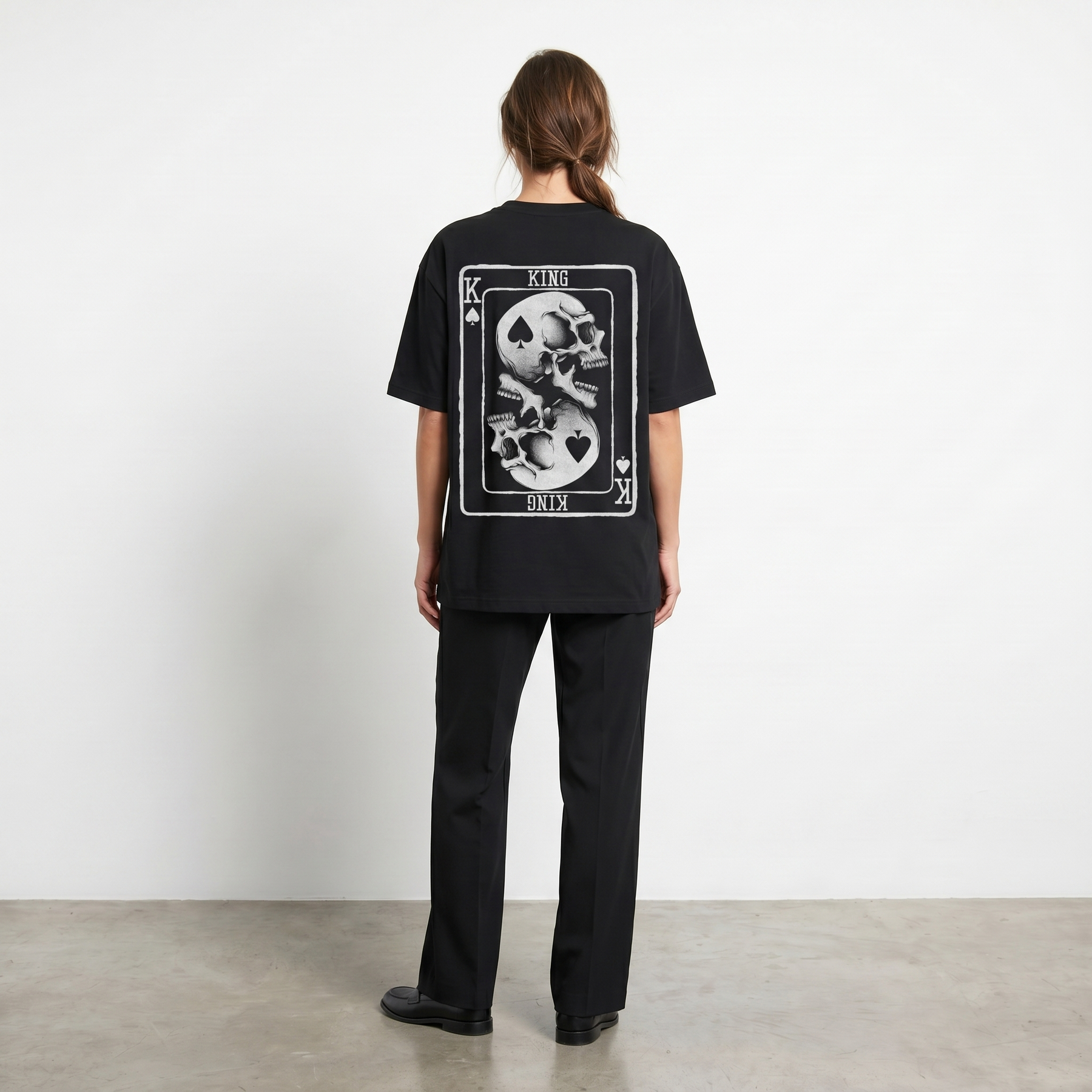 OWNED BY HER VOYD BLACK T-SHIRT