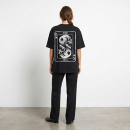 OWNED BY HER VOYD BLACK T-SHIRT