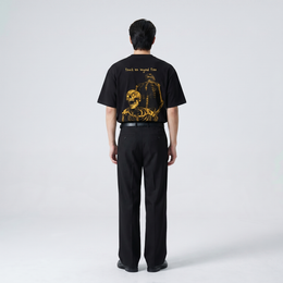 TOUCH ME BEYOND TIME VOYD BLACK T-SHIRT