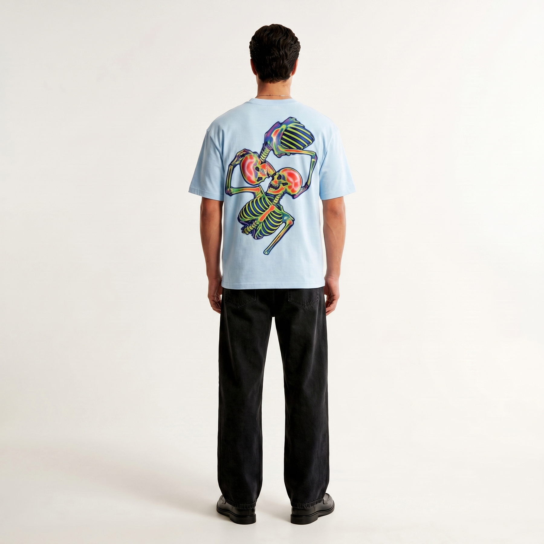 LOVE ME TILL I FADE VOYD LIGHT BLUE T-SHIRT