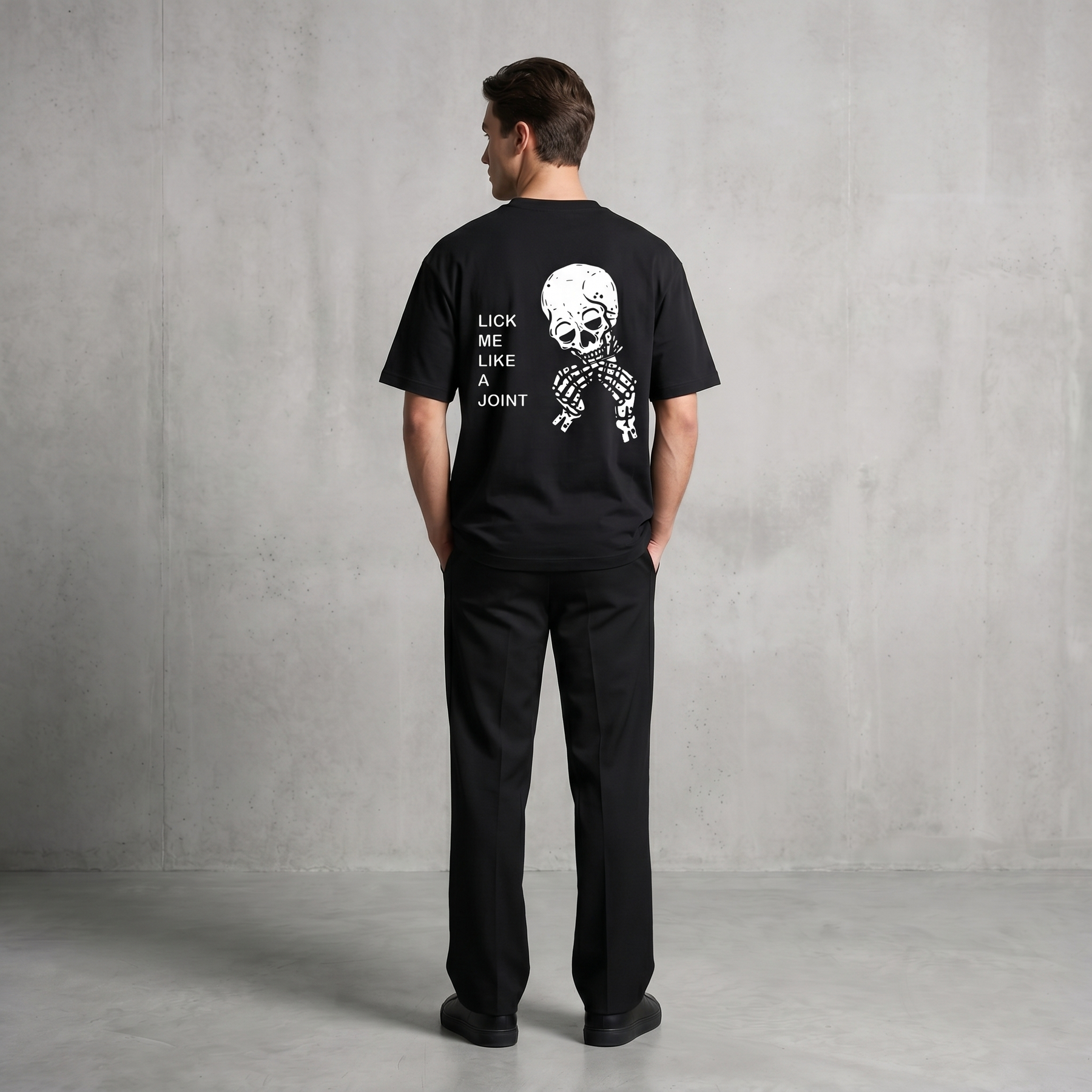 Voyd Like a Joint Black T-shirt