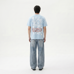 Voyd Design Drip Ice Blue T-shirt