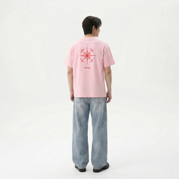 Voyd Lovers in Noir Pink T-shirt