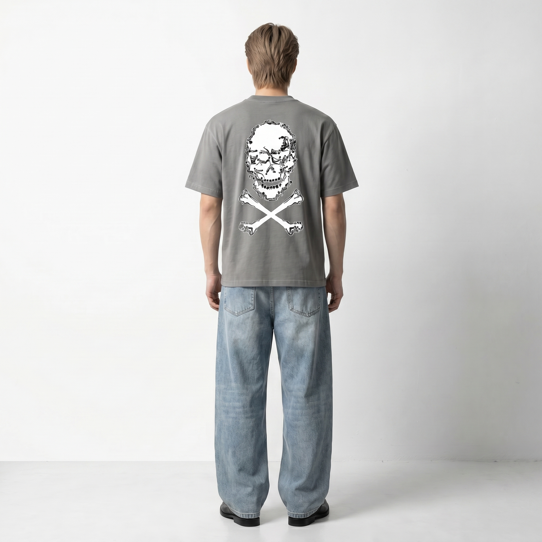 Voyd Bone Code Gray T-shirt