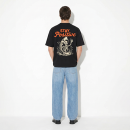 Voyd Stay Positive Black T-shirt