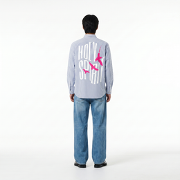 Voyd Holly Spirit Blue Stripe Shirt