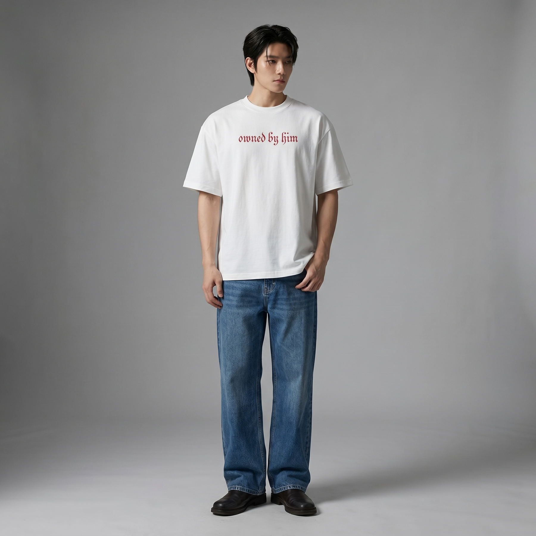 OWNED BY HIM VOYD WHITE T-SHIRT