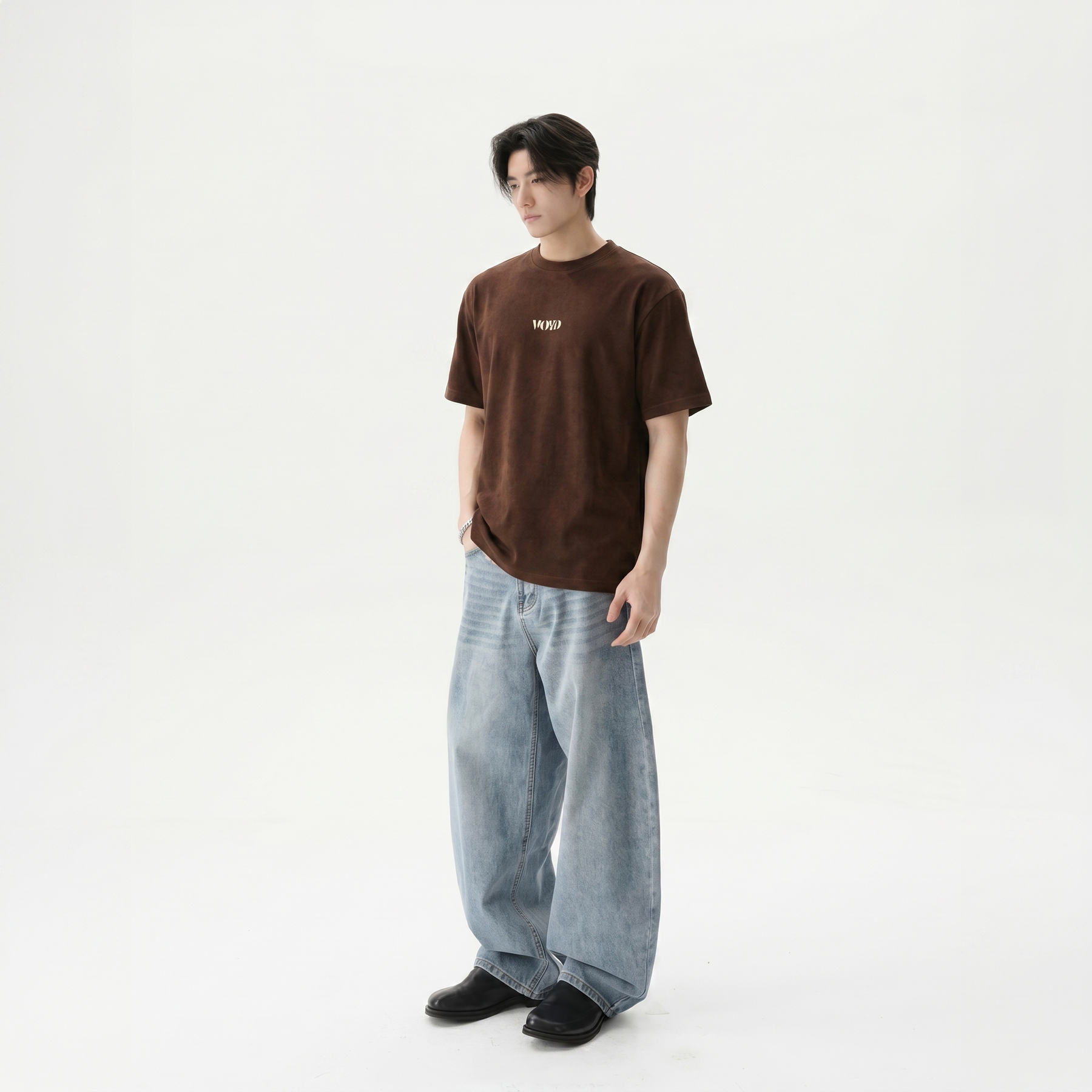 Voyd Midnight Roast Brown T-shirt