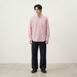 Voyd I am a Child of God Pink Stripe Shirt