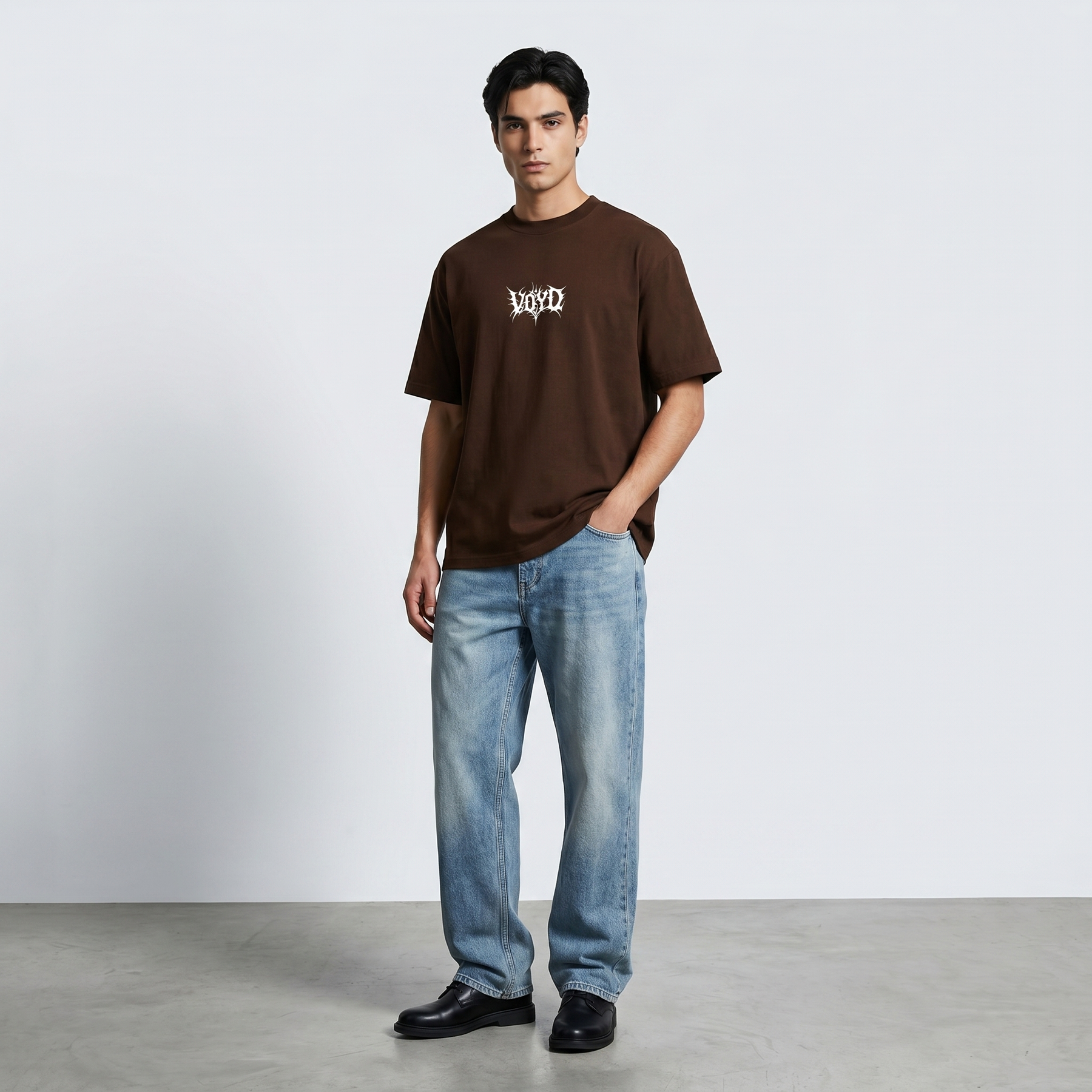 Voyd Holy Chaos Brown T-shirt