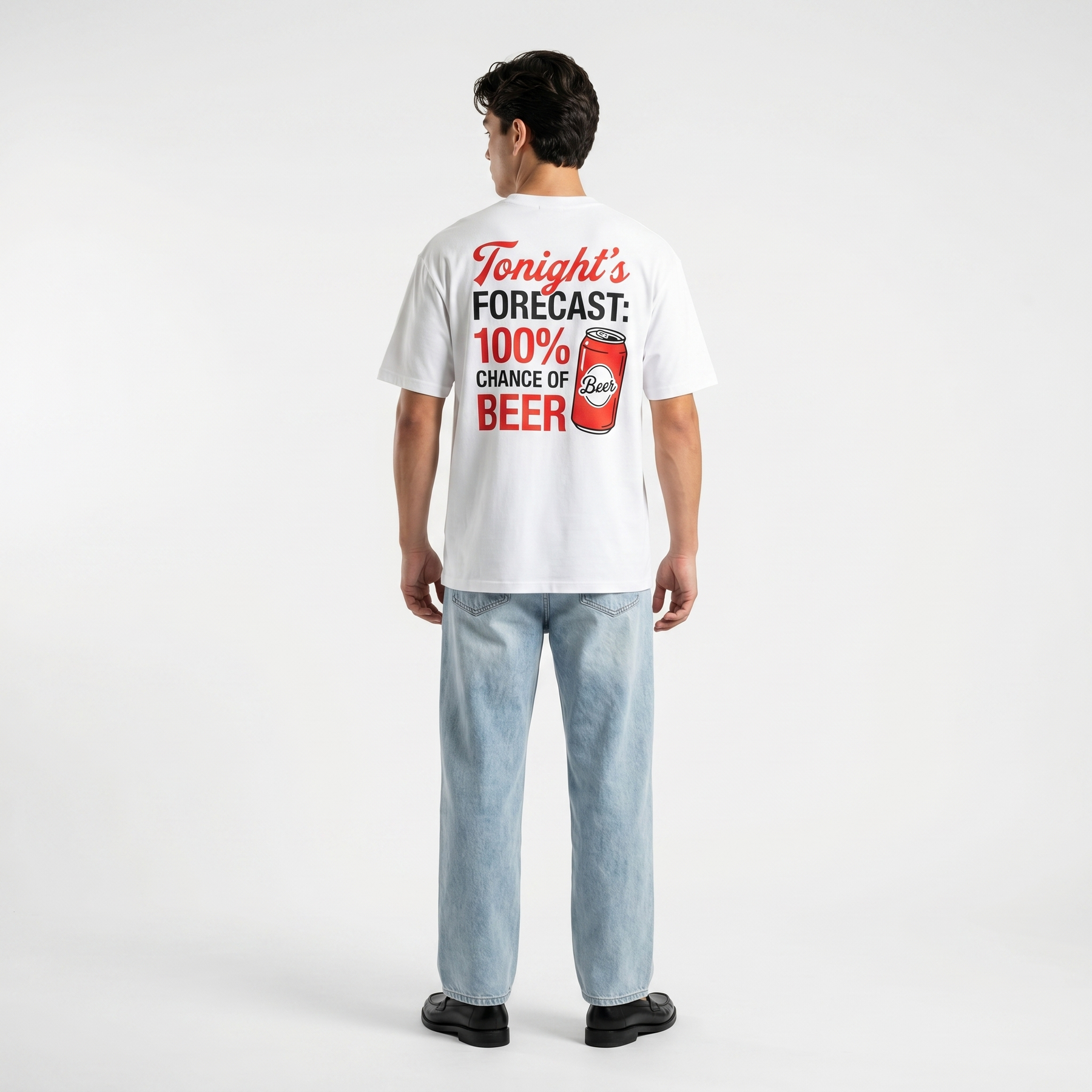 Voyd Tonight's Forecast White t-shirt