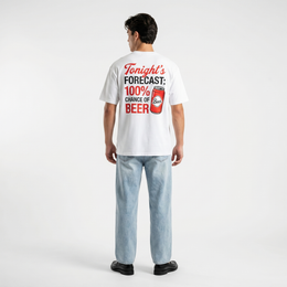 Voyd Tonight's Forecast White t-shirt