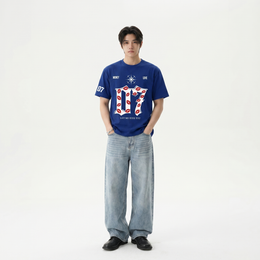 Voyd Lovers in Noir Blue T-shirt