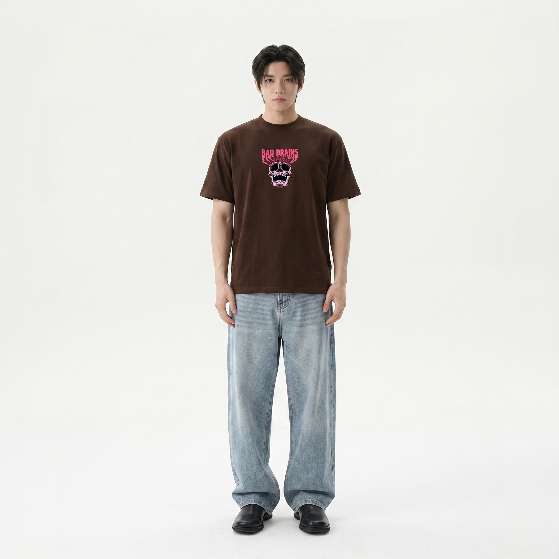 Voyd Bad Brains Brown t-shirt