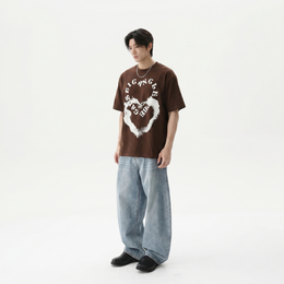 Voyd Subtle Signal Brown T-shirt