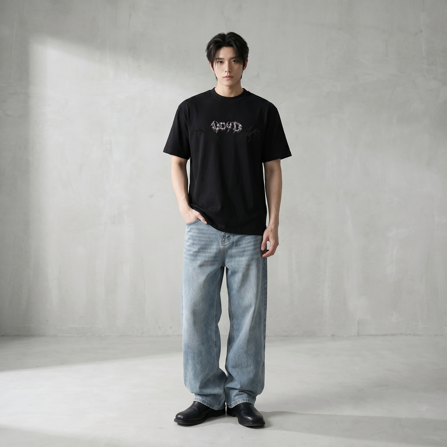 Voyd Bone Rebellion Black T-shirt