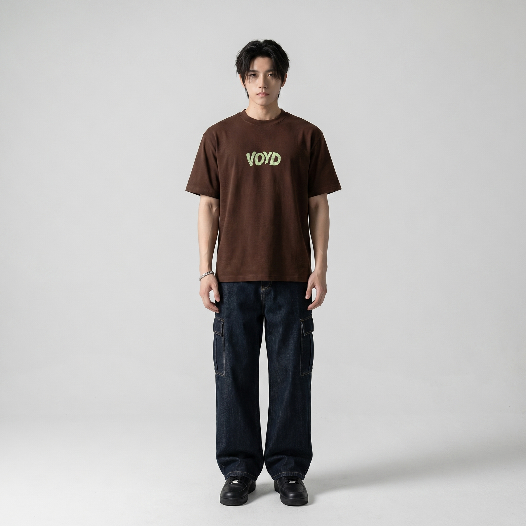 Voyd Wild Side Brown T-shirt
