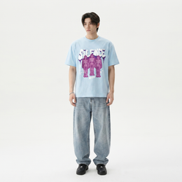 Voyd Cracked Identity Ice Blue T-shirt