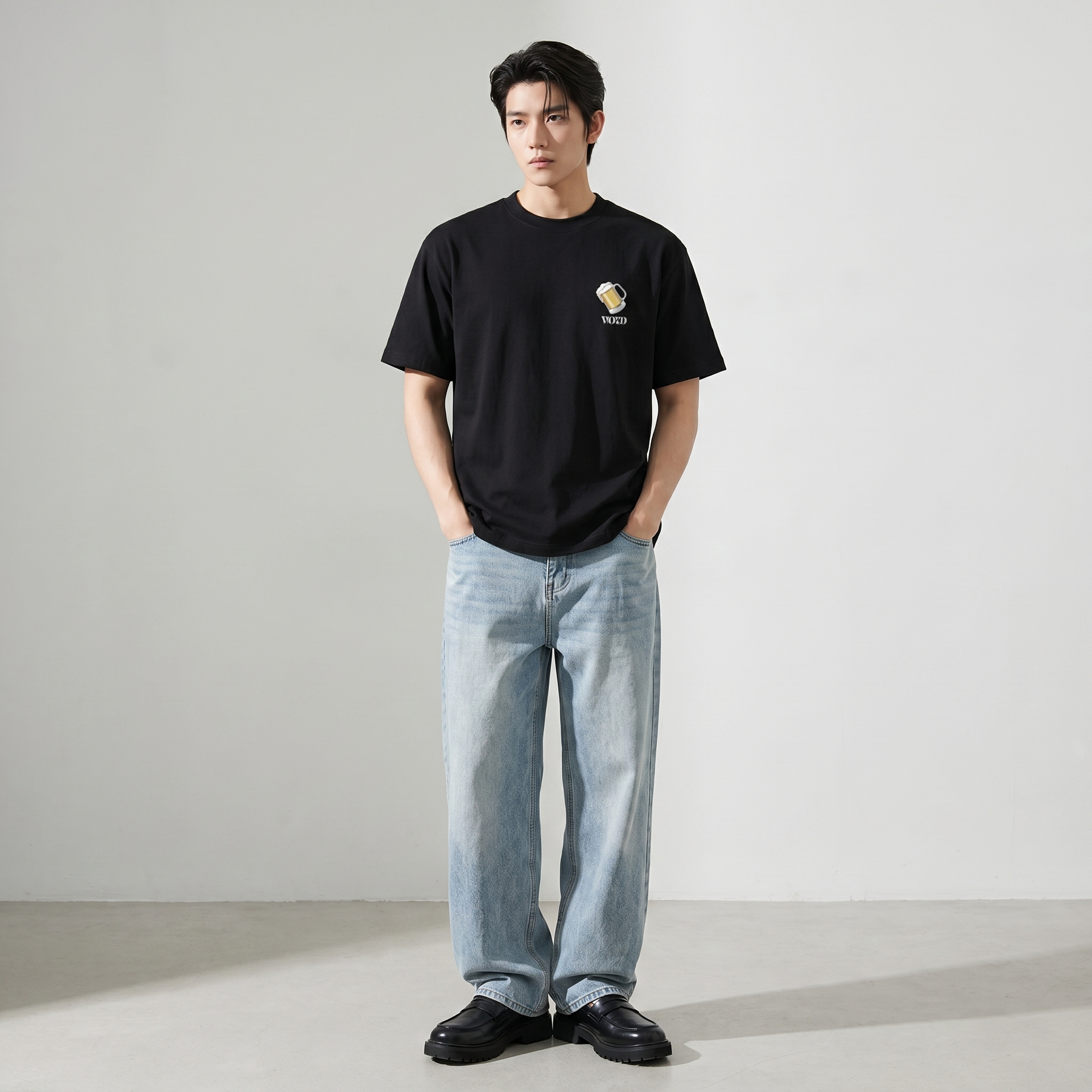 Voyd Beer Mode Black t-shirt
