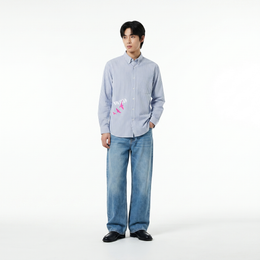 Voyd Holly Spirit Blue Stripe Shirt
