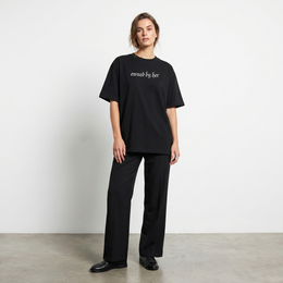 OWNED BY HER VOYD BLACK T-SHIRT