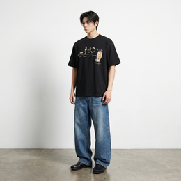 Voyd Skeleton Cheers Black t-shirt