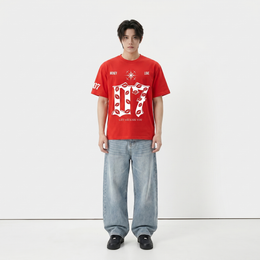 Voyd Lovers in Noir Red T-shirt