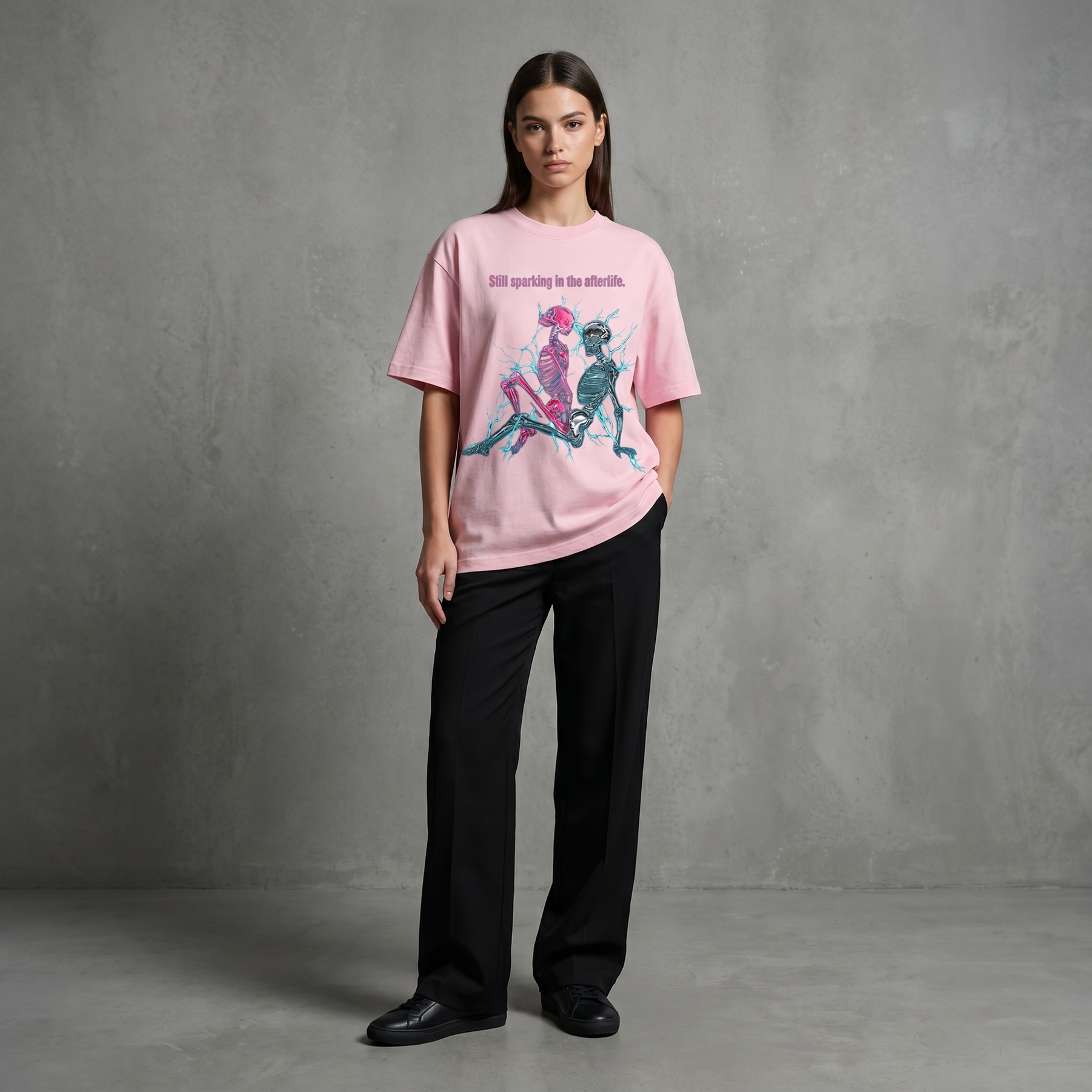Voyd Forever in the Void Pink T-shirt