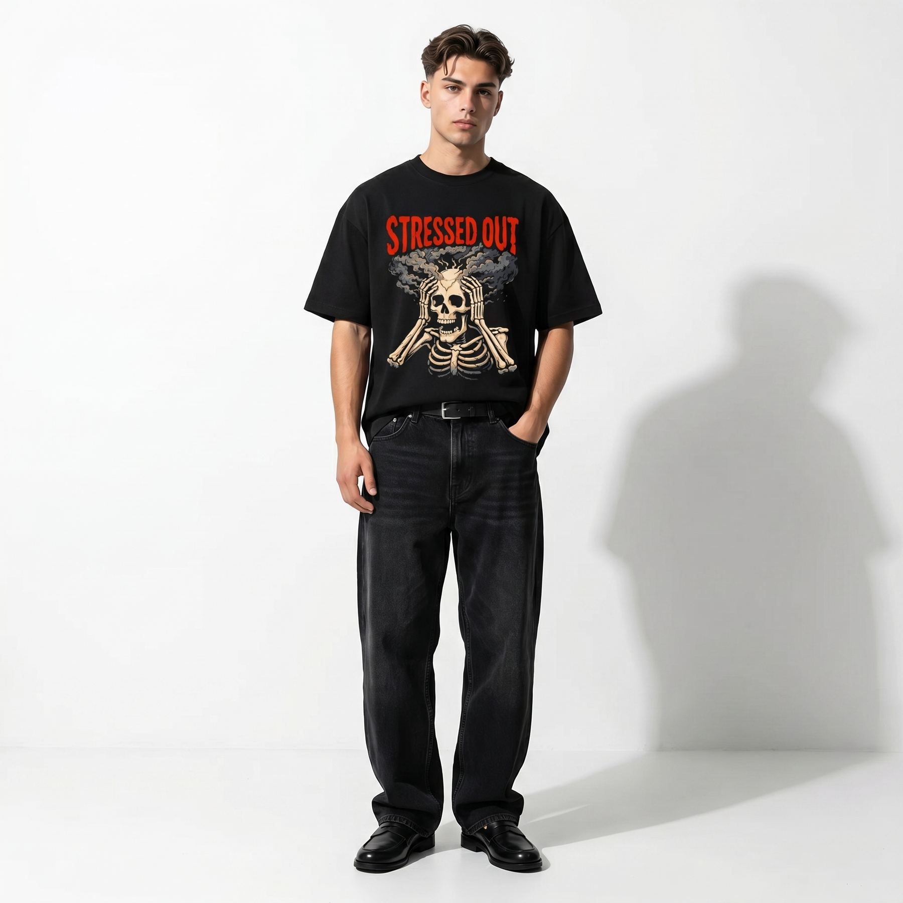 Voyd Stressed Out Black T-shirt