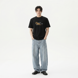 Voyd Bare Bones Mood Black t-shirt