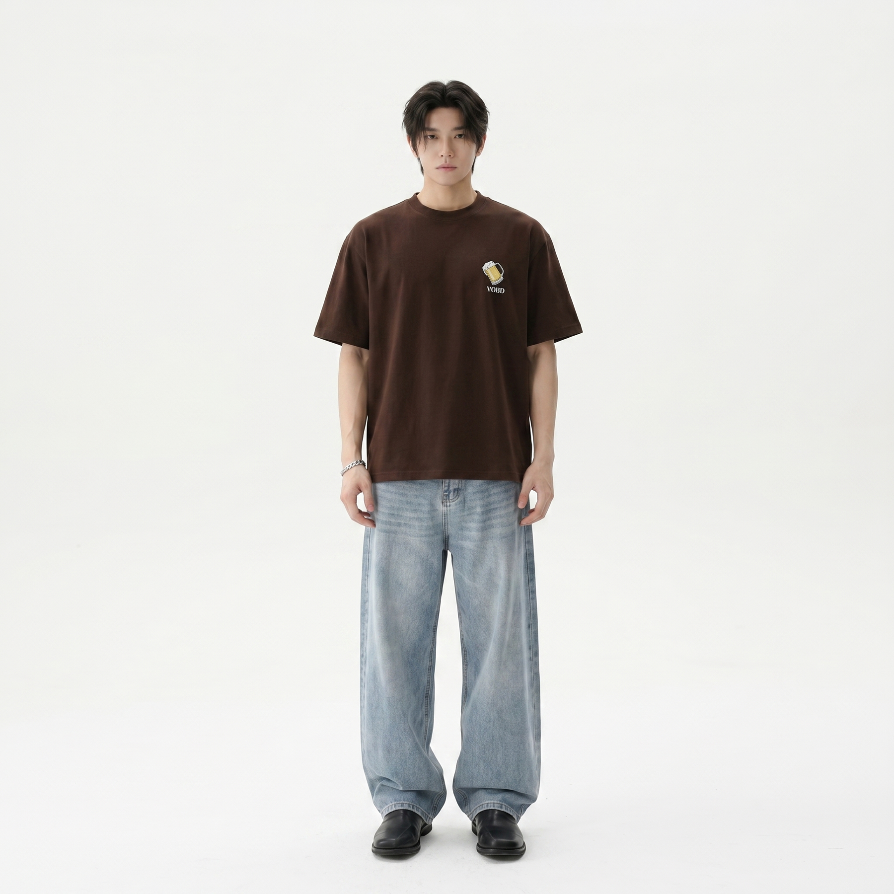 Voyd Beer Mode Brown t-shirt